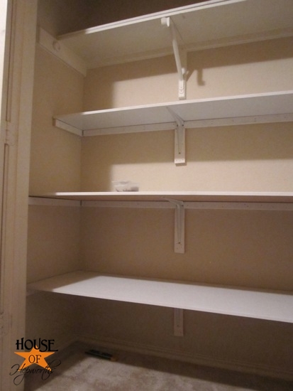 How To Install Shelves In A Closet, How To Install Wire Shelving Support Brackets For Cabinets