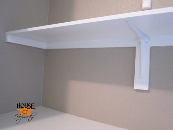 How to install shelves in a closet - House of Hepworths