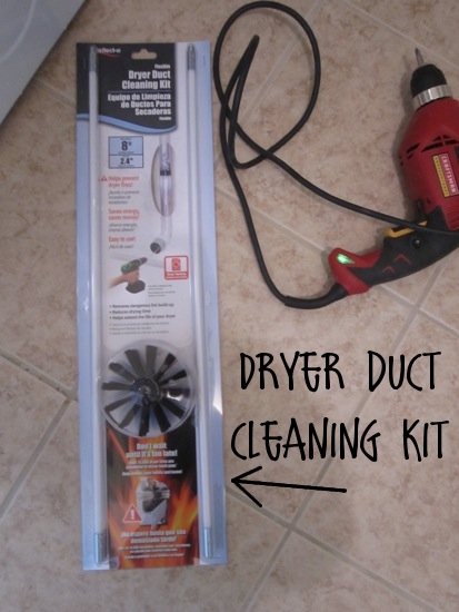 Laundry Room Dryer Vent Cleaning Kit