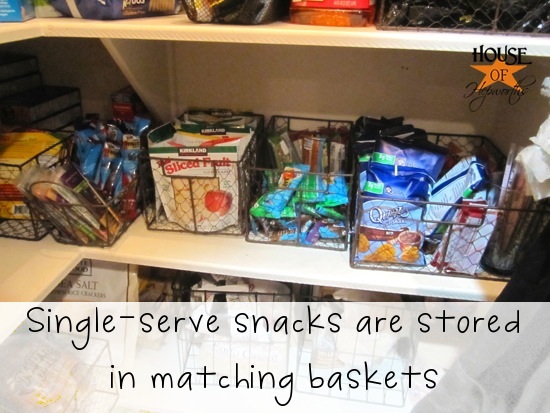 Organizing School Lunch Supplies & Streamlining Lunch Prep - Small