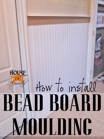 How to install beadboard