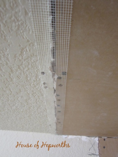 How To Repair Drywall Tape On Ceiling