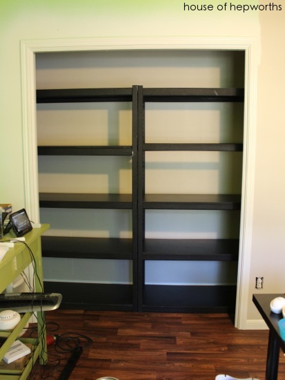 How to install shelves in a closet - House of Hepworths