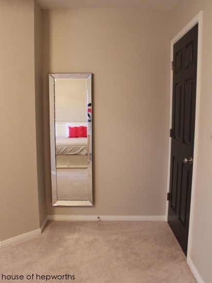 How To Hang A Heavy Full Length Leaner Mirror On The Wall