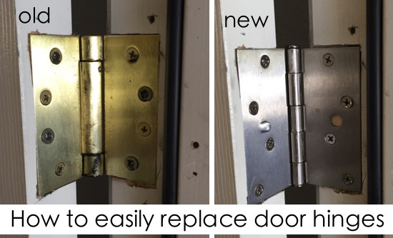 How to easily replace door hinges - House of Hepworths