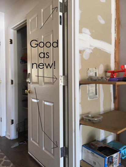 DIY Door Update to Change Hinge Colors Quickly - Bless'er House