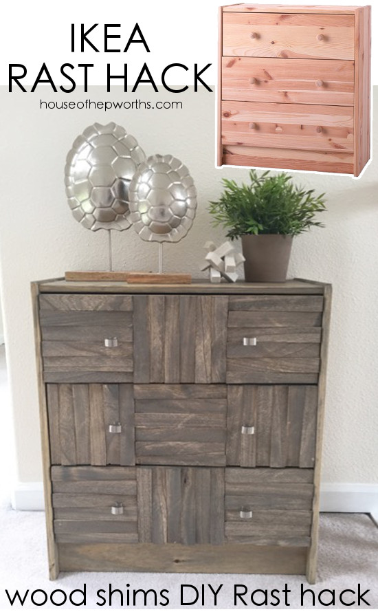 Ikea Rast Hack Using Wood Shims Amazing Dresser House Of