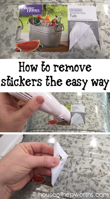 How To Remove Stickers The Easy Way, How To Get Stickers Off Bathtub