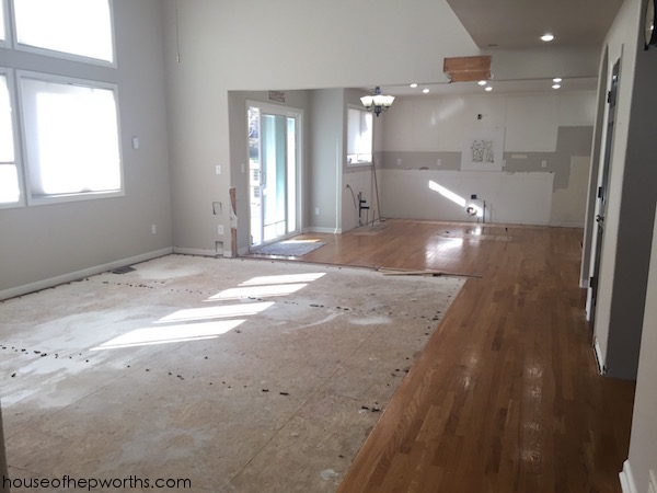 Refinishing Hardwood Floors Part 1 Weaving New Flooring Into