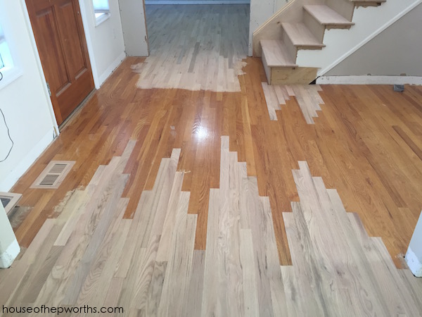 sanding wood floors by hand