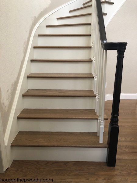 An amazing staircase makeover - from carpet to wood - House of Hepworths