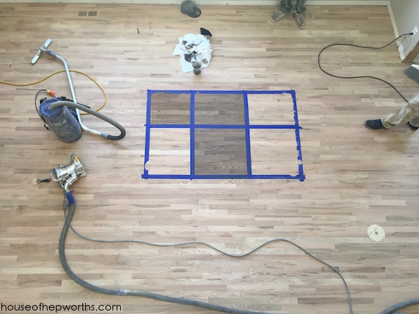 Refinishing Hardwood Floors Part 3, How To Spot Refinish Hardwood Floors