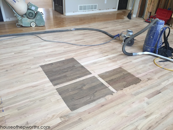 Refinishing Hardwood Floors Part 3 Staining Mishaps