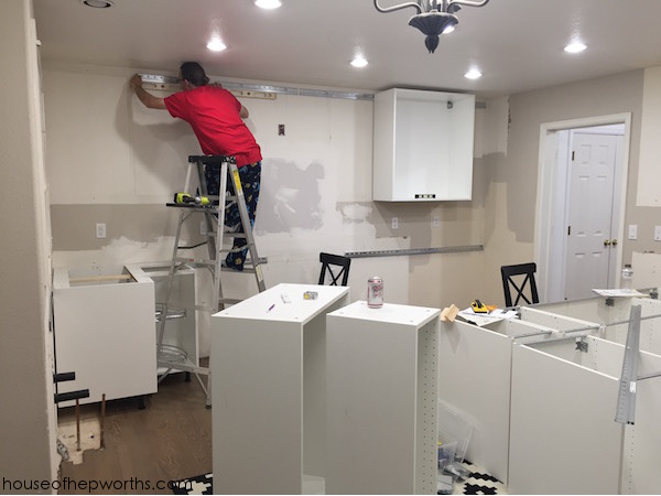 Assembling And Installing Ikea Sektion Kitchen Cabinets House Of