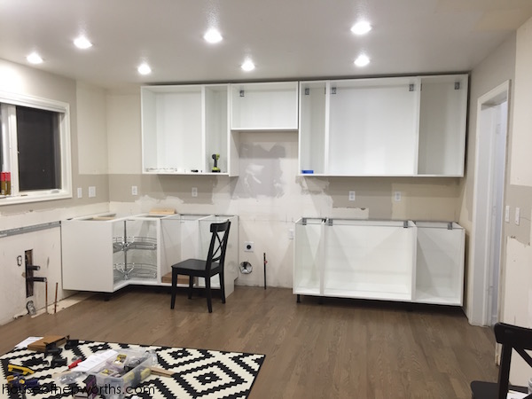 Assembling And Installing Ikea Sektion Kitchen Cabinets House Of