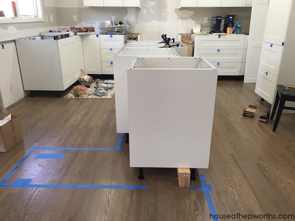 Ikea kitchen island base