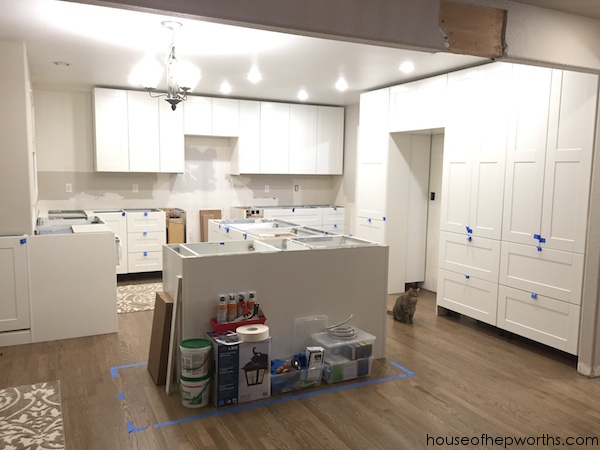 Building A Custom Kitchen Island, How To Make A Kitchen Island With Wall Cabinets