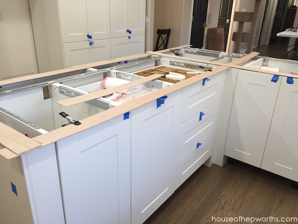 Installing Ikea Quartz Countertops, How To Support Quartz Countertop Over Dishwasher