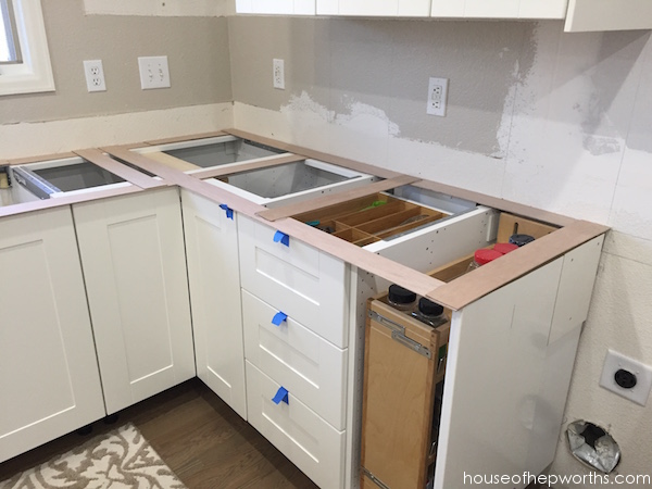 Installing Ikea Quartz Countertops, How To Prepare Kitchen Cabinets For Quartz Countertops