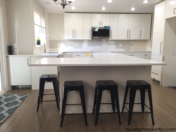 Kitchen island no deals pendants