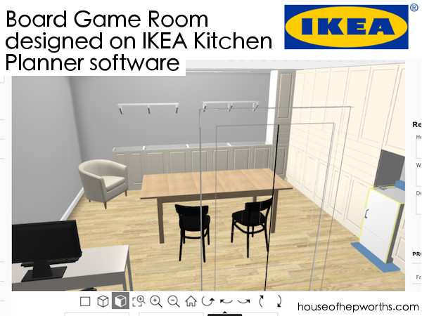 board game room ikea sektion www.houseofhepworths.com