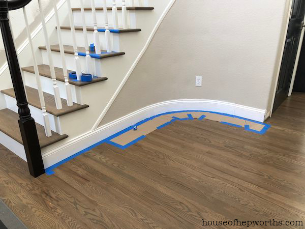 How To Bend A Baseboard Around A Tight Curve House Of